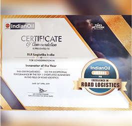 Excellence in road logistics trophy